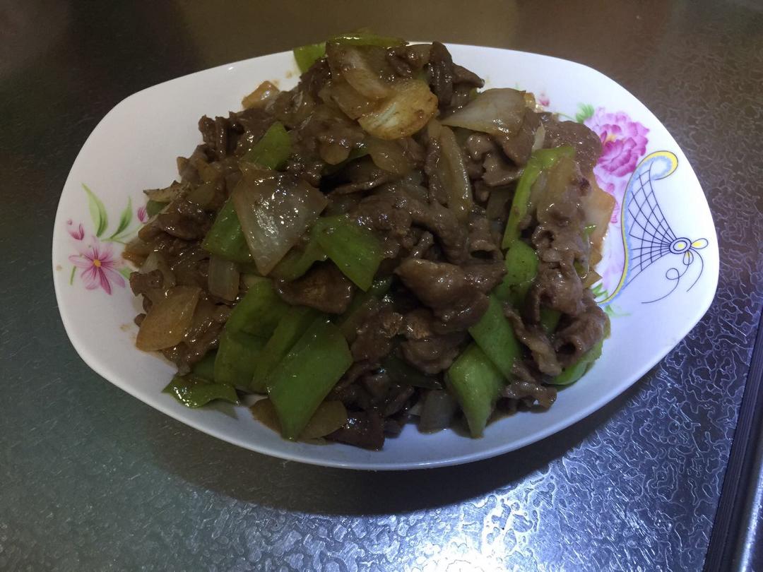 青椒牛肉