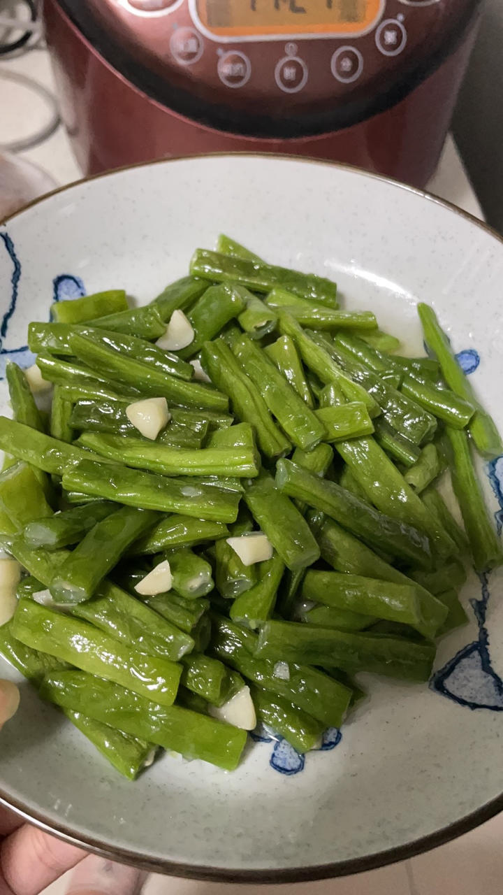 家常小炒四季豆，蔬菜就是要清爽鲜甜