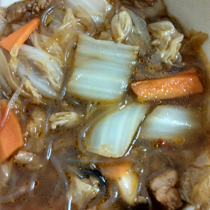 白菜炖肉（简单版）