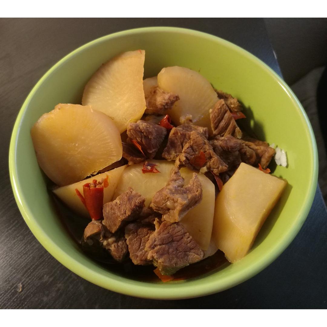 川味红油萝卜炖牛肉