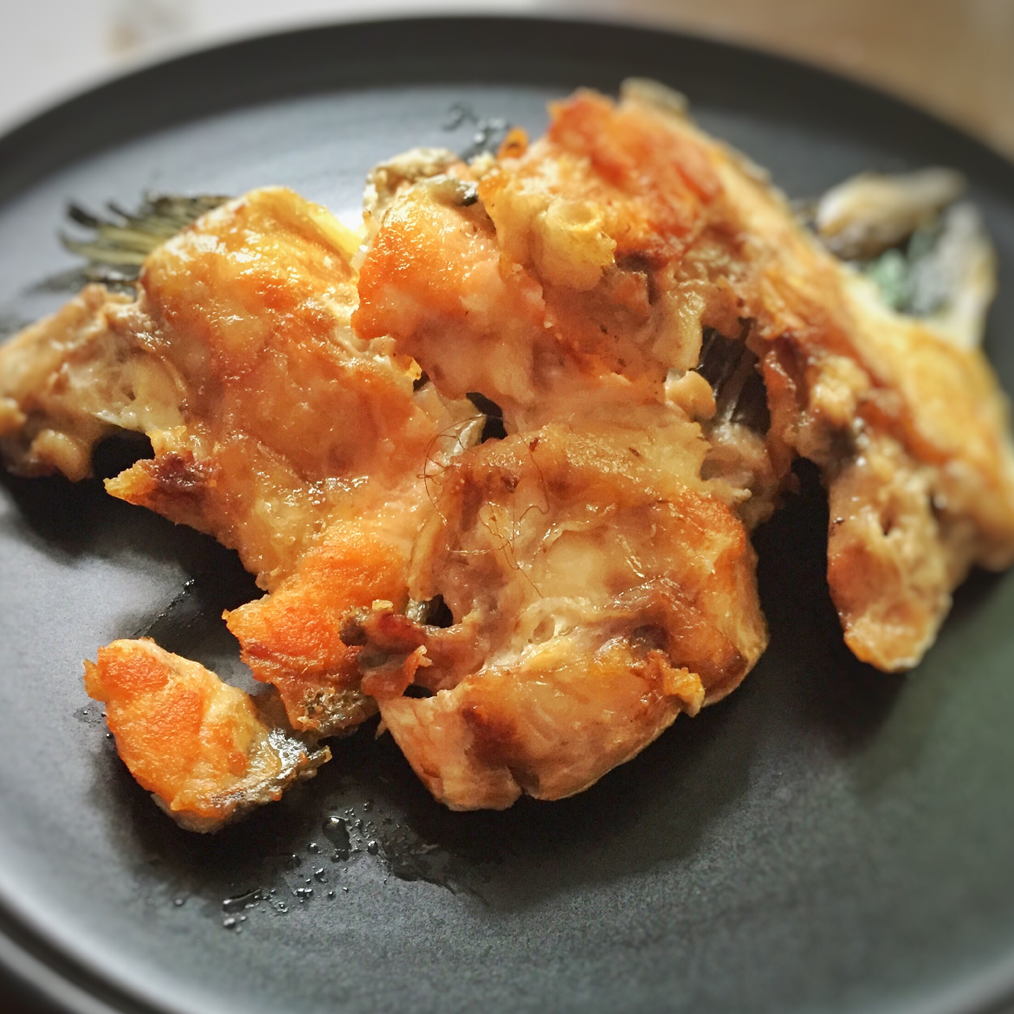和风早餐——盐煎三文鱼