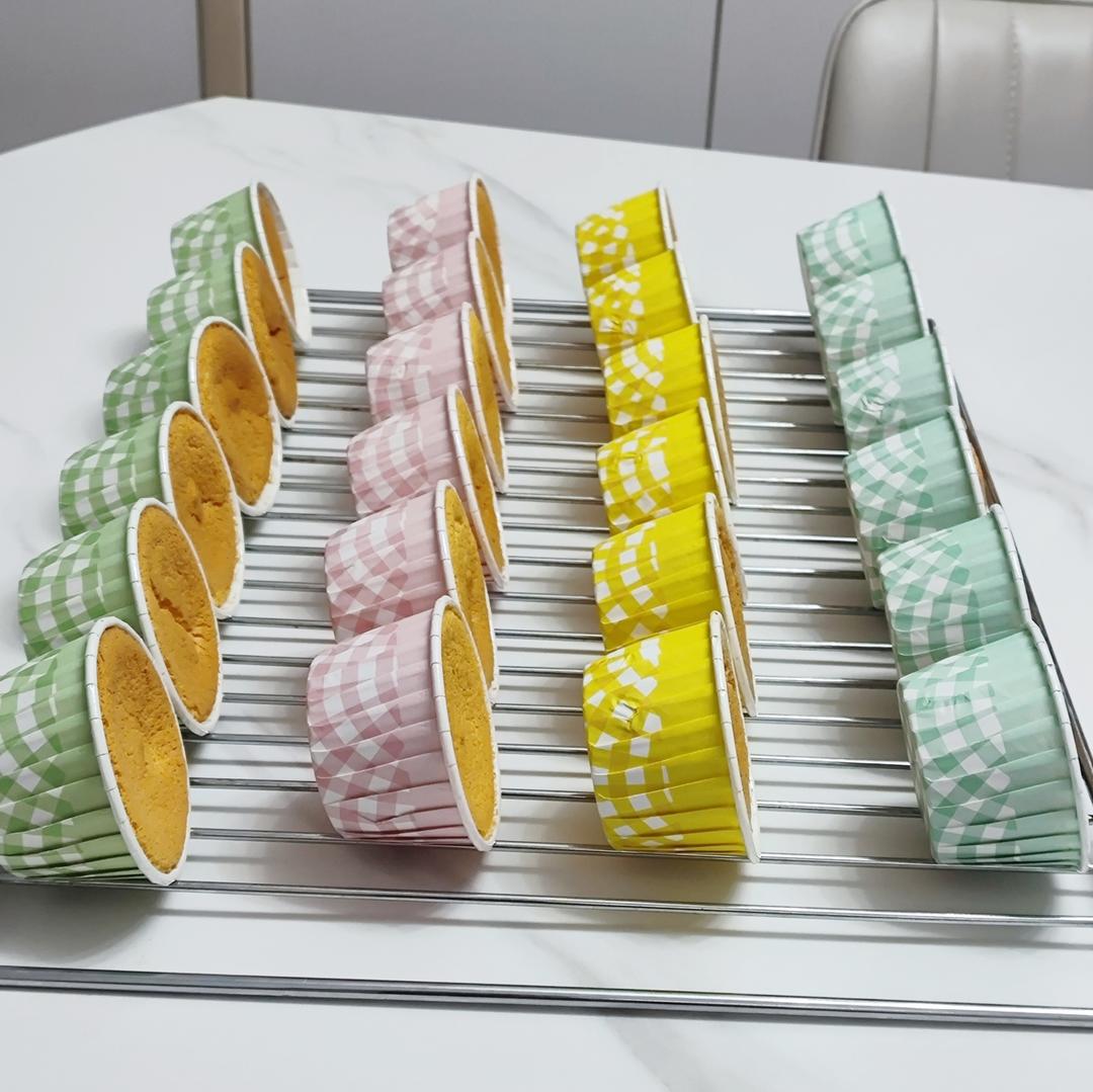 不塌陷不开裂不缩腰杯子蛋糕分享