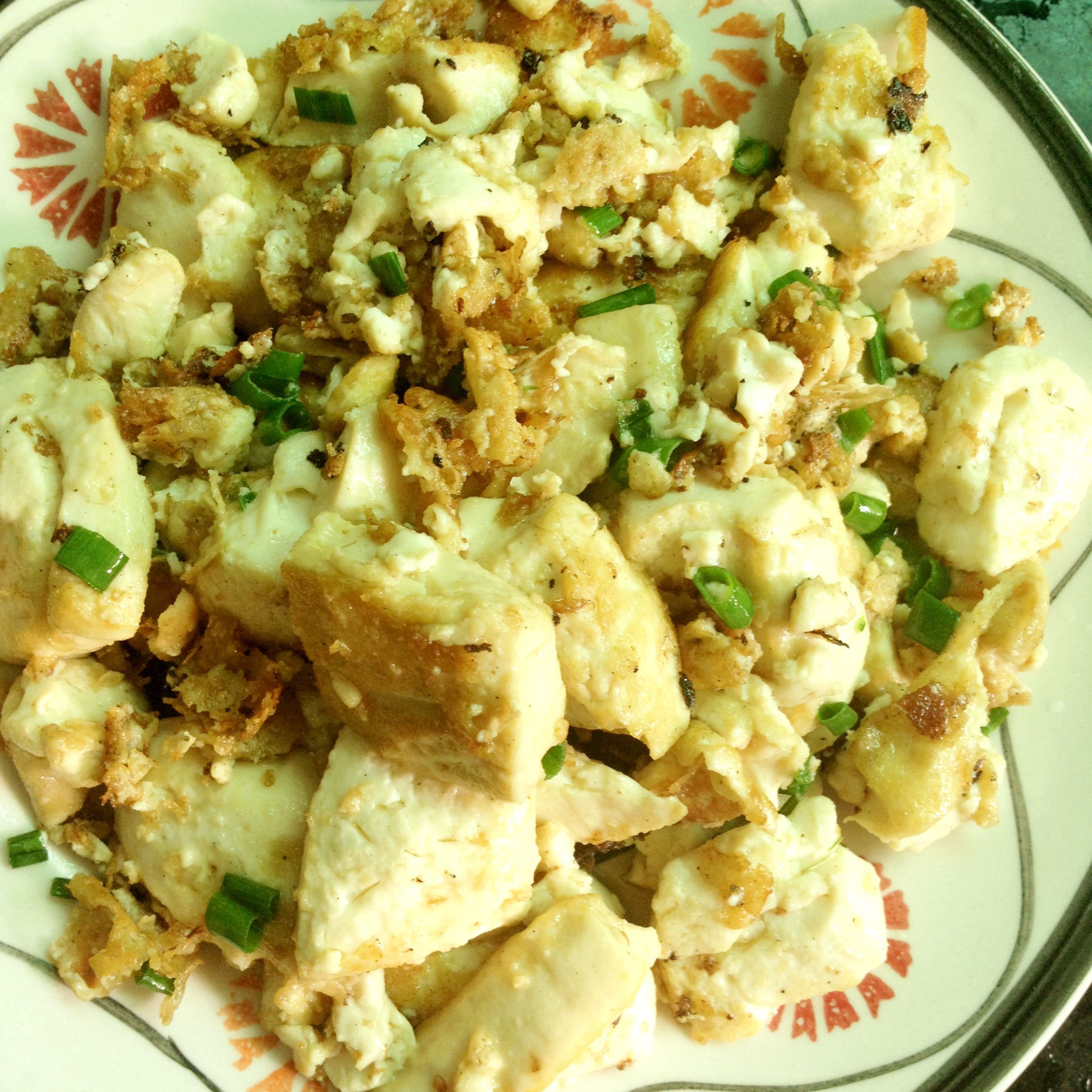 五香煎豆腐