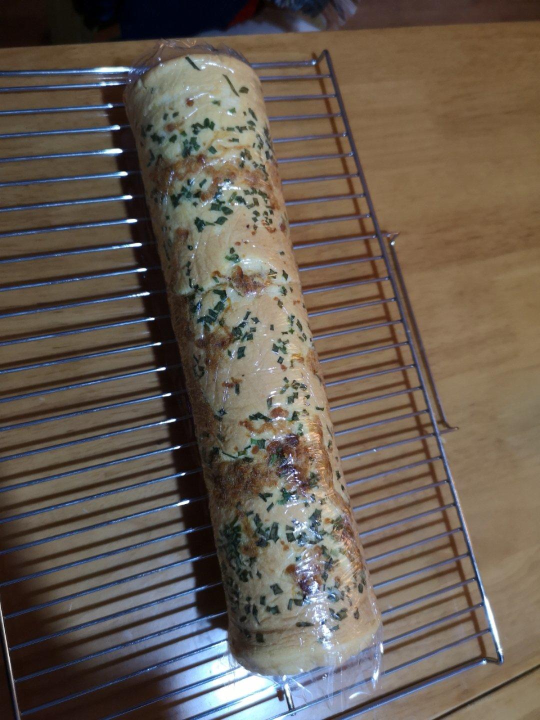 香葱肉松蛋糕卷