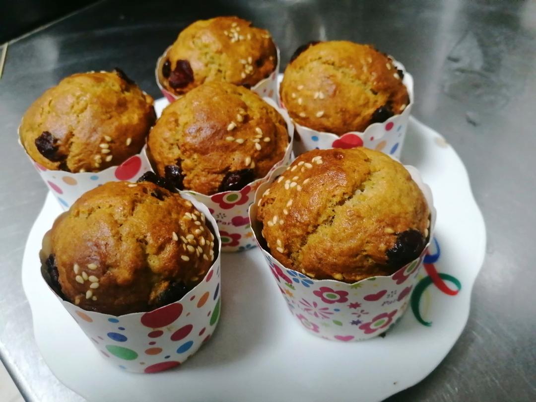 马芬 纸杯蛋糕cupcake香蕉松糕