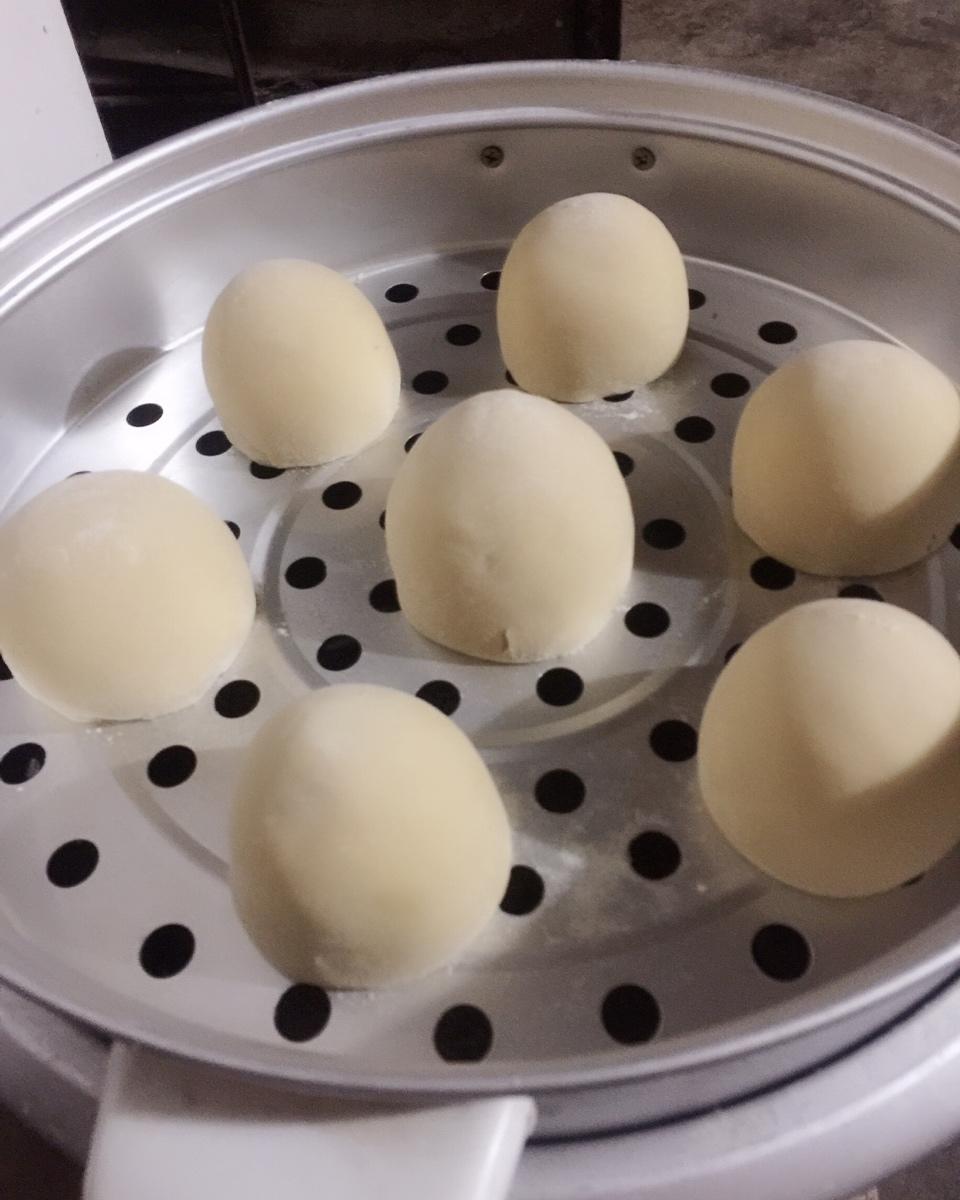 有着面包口感的红糖馒头（一次发酵）