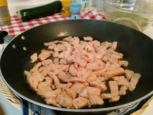 三文鱼烩西葫芦酱汁螺旋面-- Fusilli al pesto di zucchine con salmone的做法 步骤16