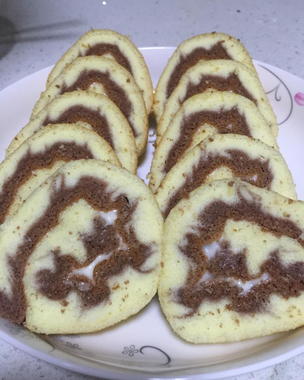 可可旋风蛋糕卷（视频）