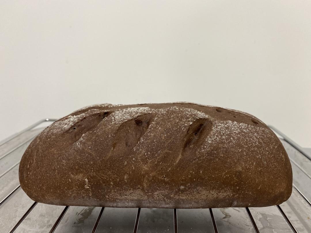 免揉全麦面包〔无糖无油〕