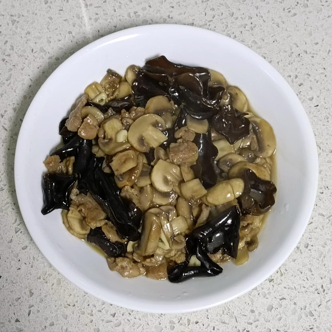 红烧蘑菇/炒口蘑