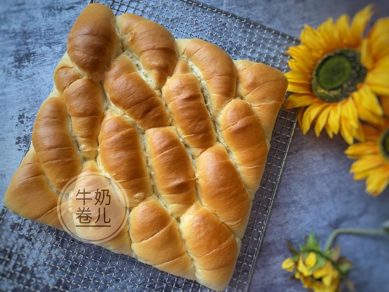 纯奶手撕吐司的做法 步骤1