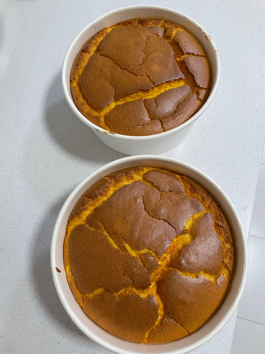 南瓜戚风蛋糕
