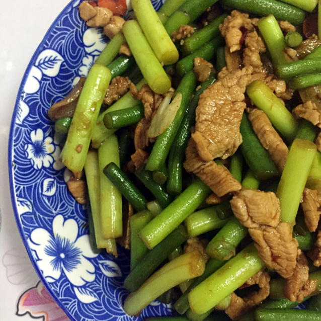 蒜薹炒肉