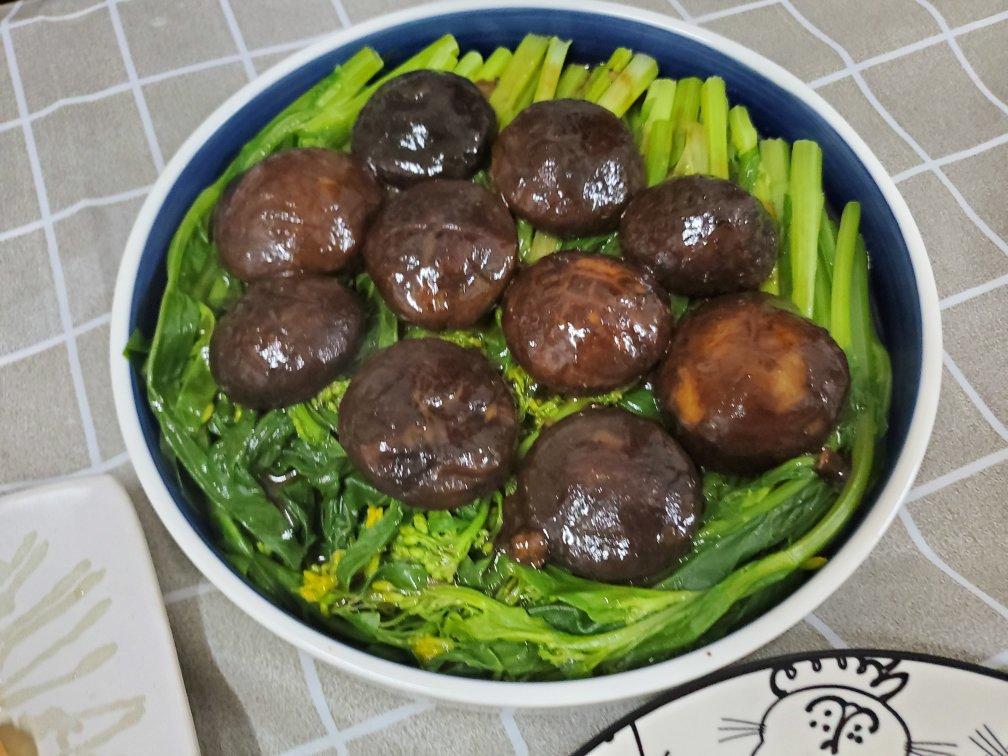 蚝油香菇小油菜