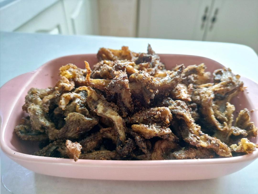 🔥一吃就停不下嘴❗️比肉还好吃～香酥五香平菇