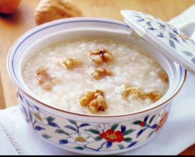 胡桃粥的做法