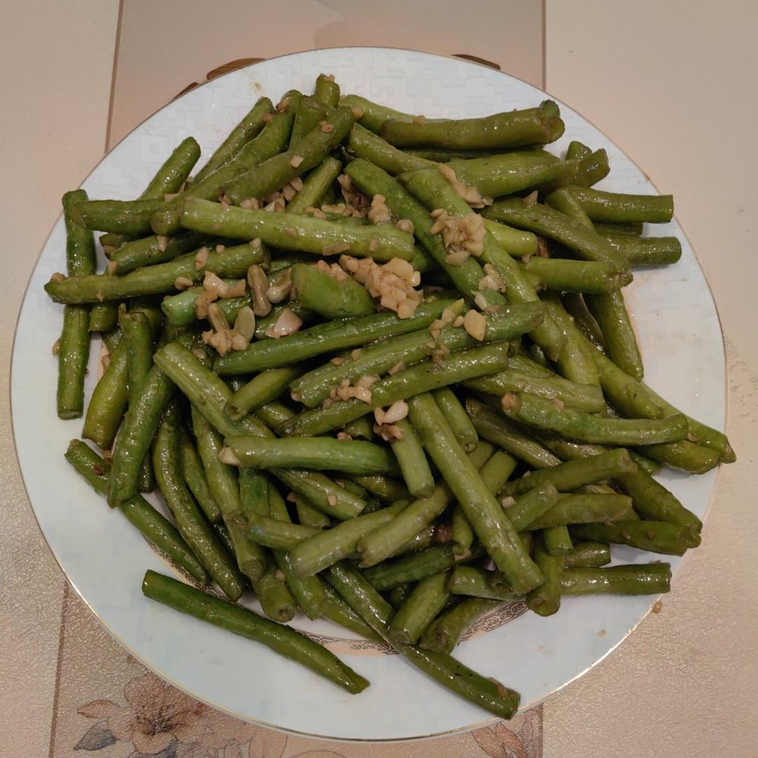 清炒长豇豆