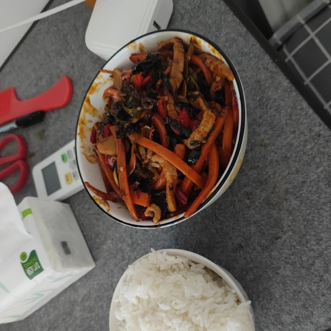 酸甜微辣！川味鱼香肉丝‼️拌饭拌面真绝！