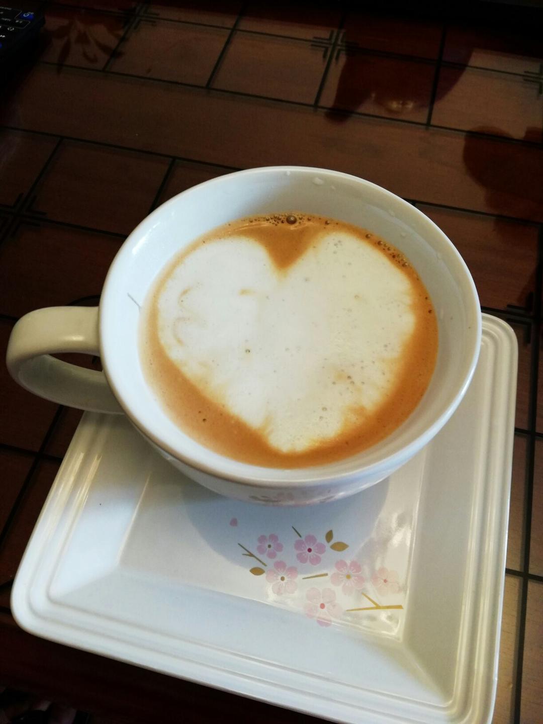 拉花咖啡