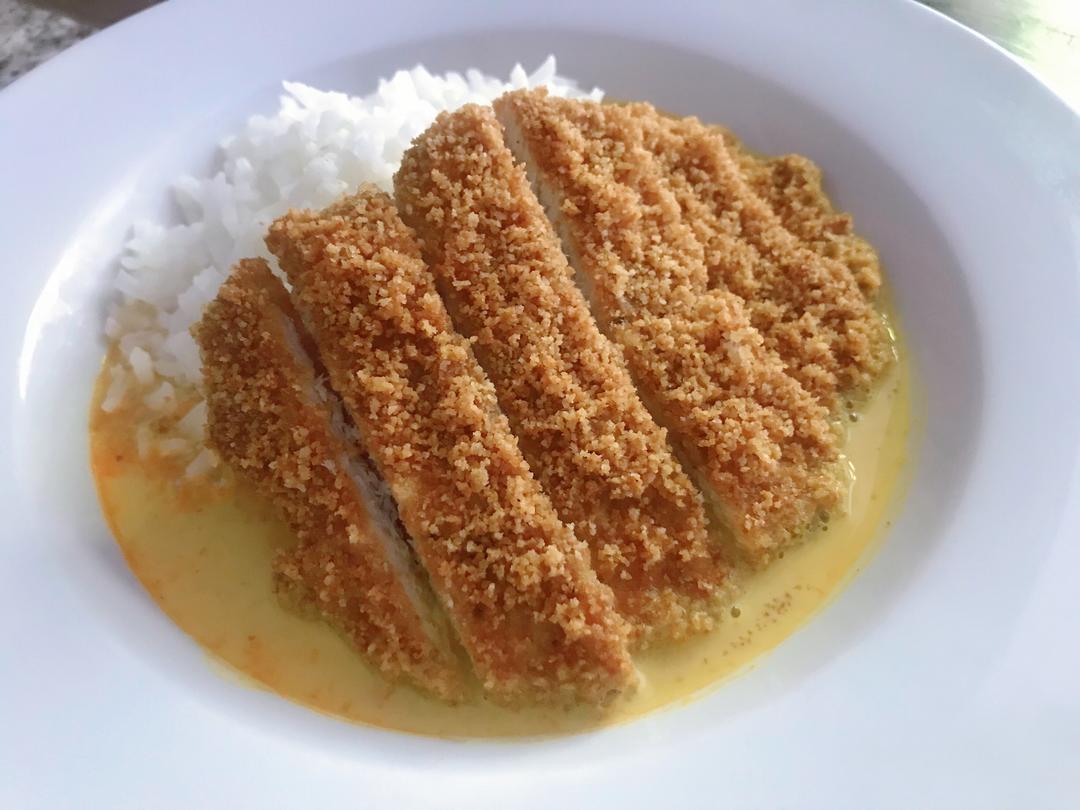 日式猪排咖喱饭烤箱简单版