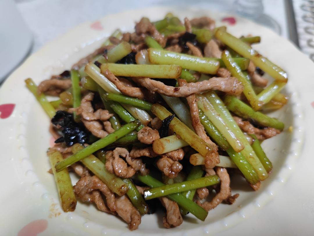蒜薹炒肉