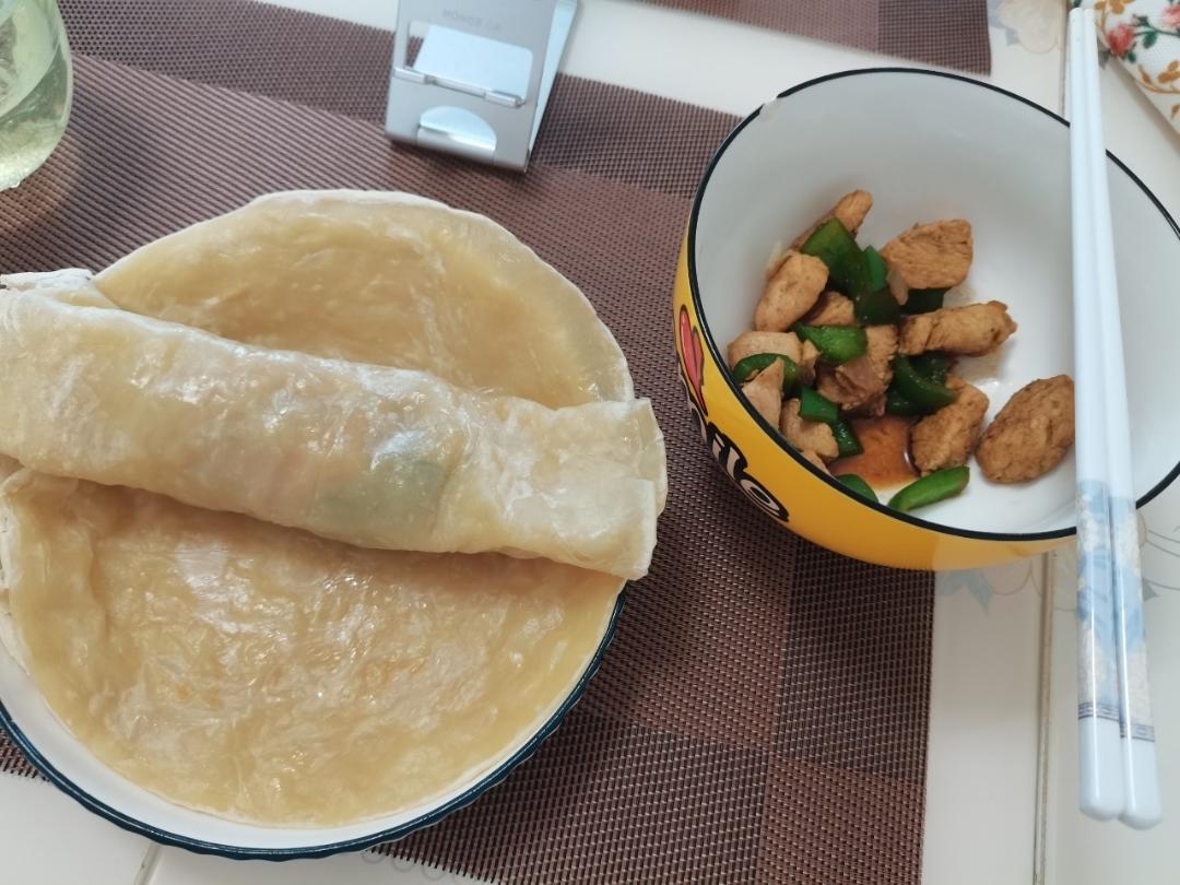 芝士鸡肉卷饼🌯你怎么可以这么好吃🥳