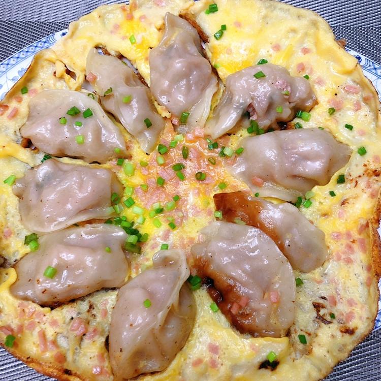 0失败的【抱蛋煎饺】速冻饺子🥟版