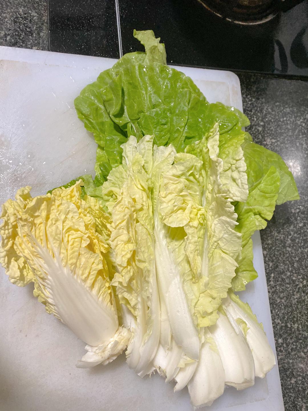 下饭菜－素炒小白菜的做法 步骤1