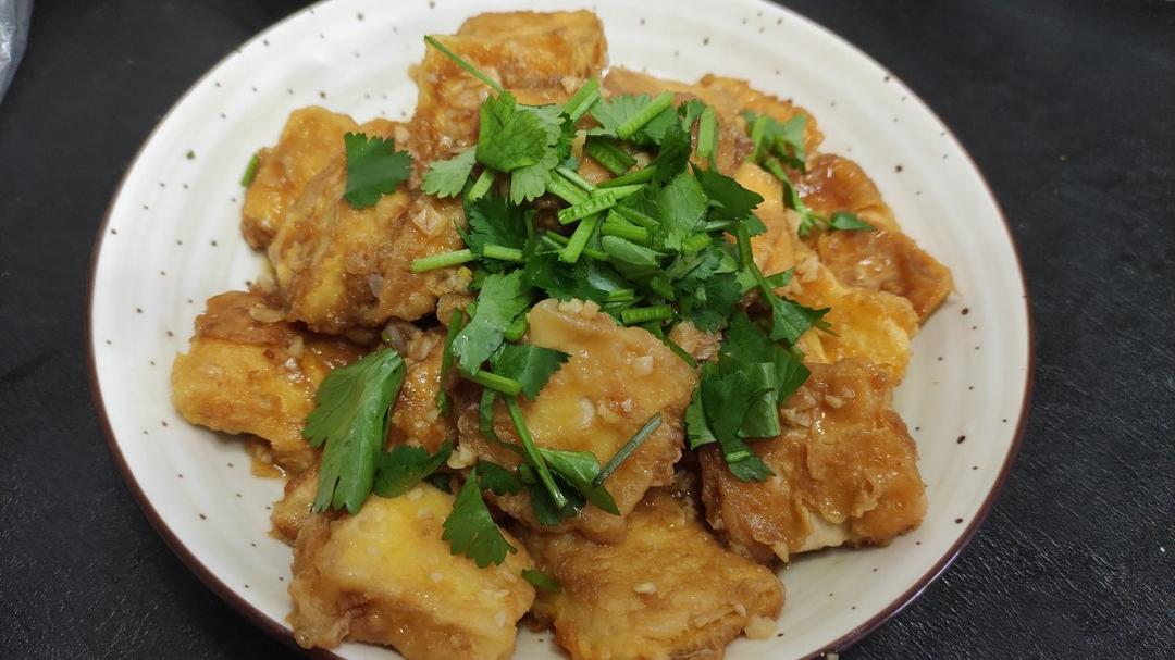 无敌好吃的香煎豆腐