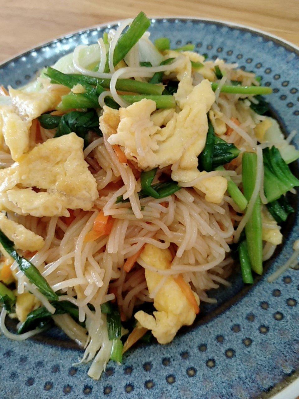 好吃停不下的炒米粉/炒粉干