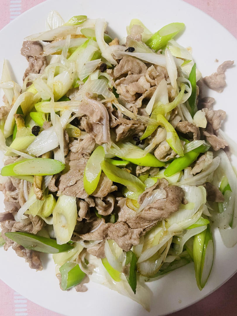 炒了20多年的葱爆羊肉