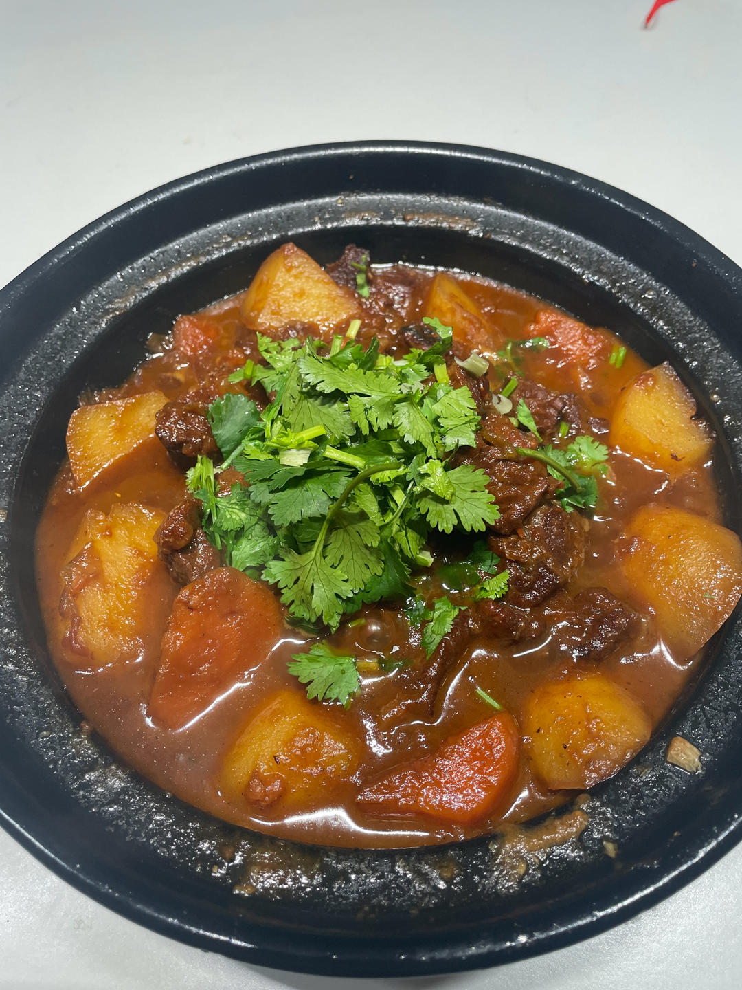 番茄土豆炖牛腩
