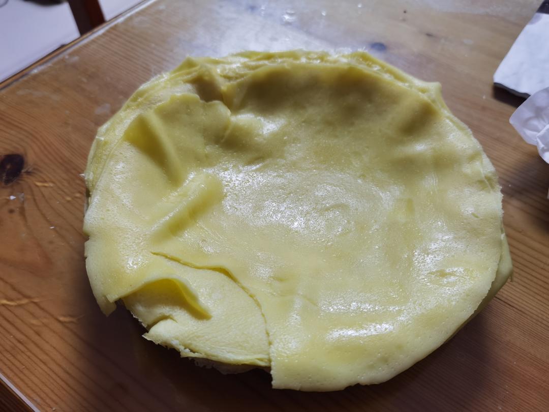 榴莲千层（超软糯蛋皮配方٩( ᐛ )و