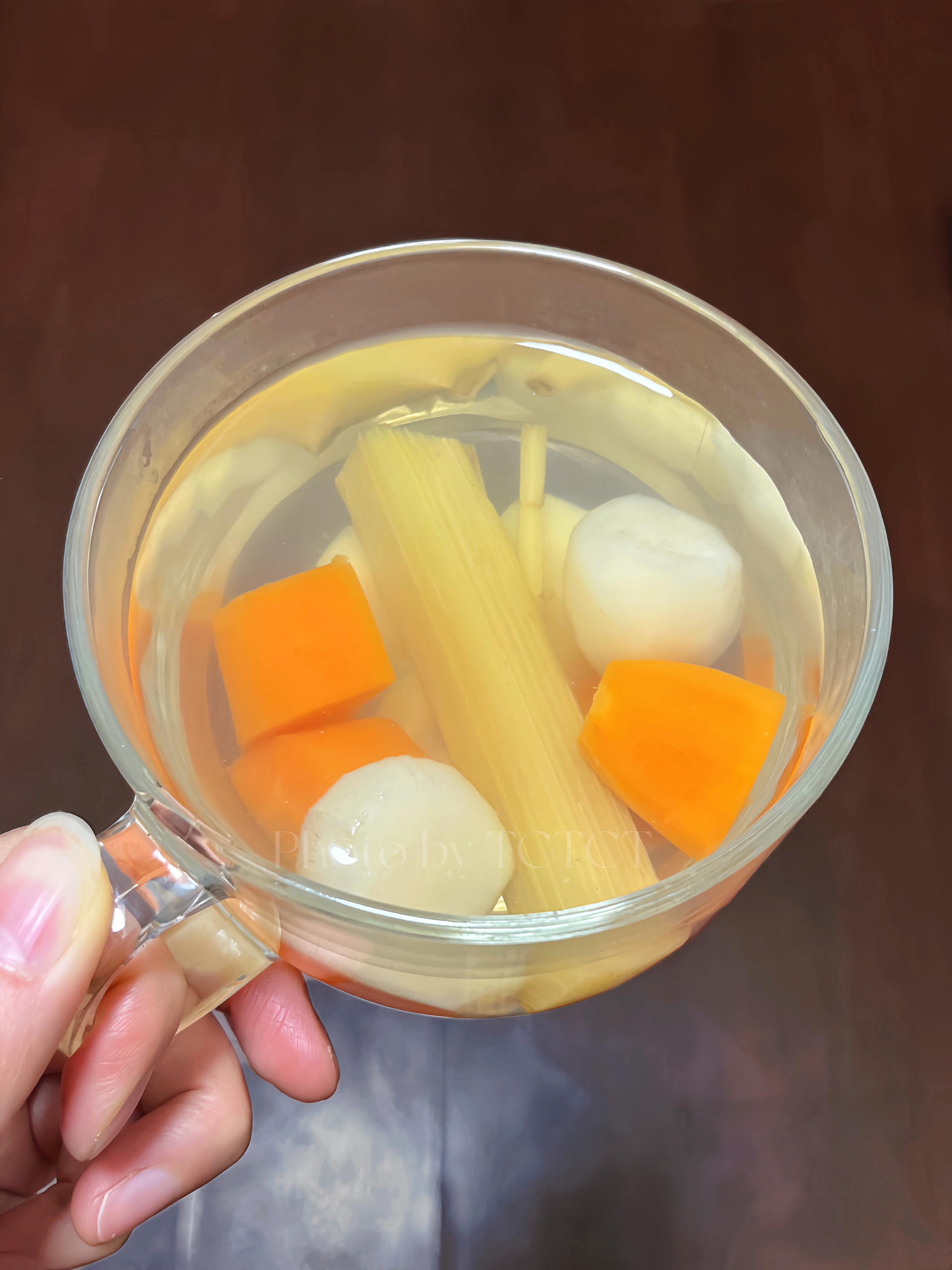竹蔗马蹄茅根水🥂广式甜凉茶的做法