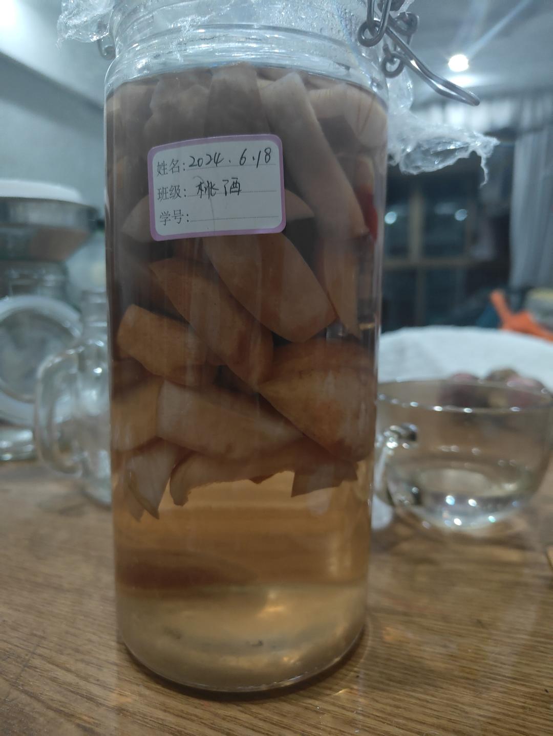 留住桃子的味道，自制桃子酒