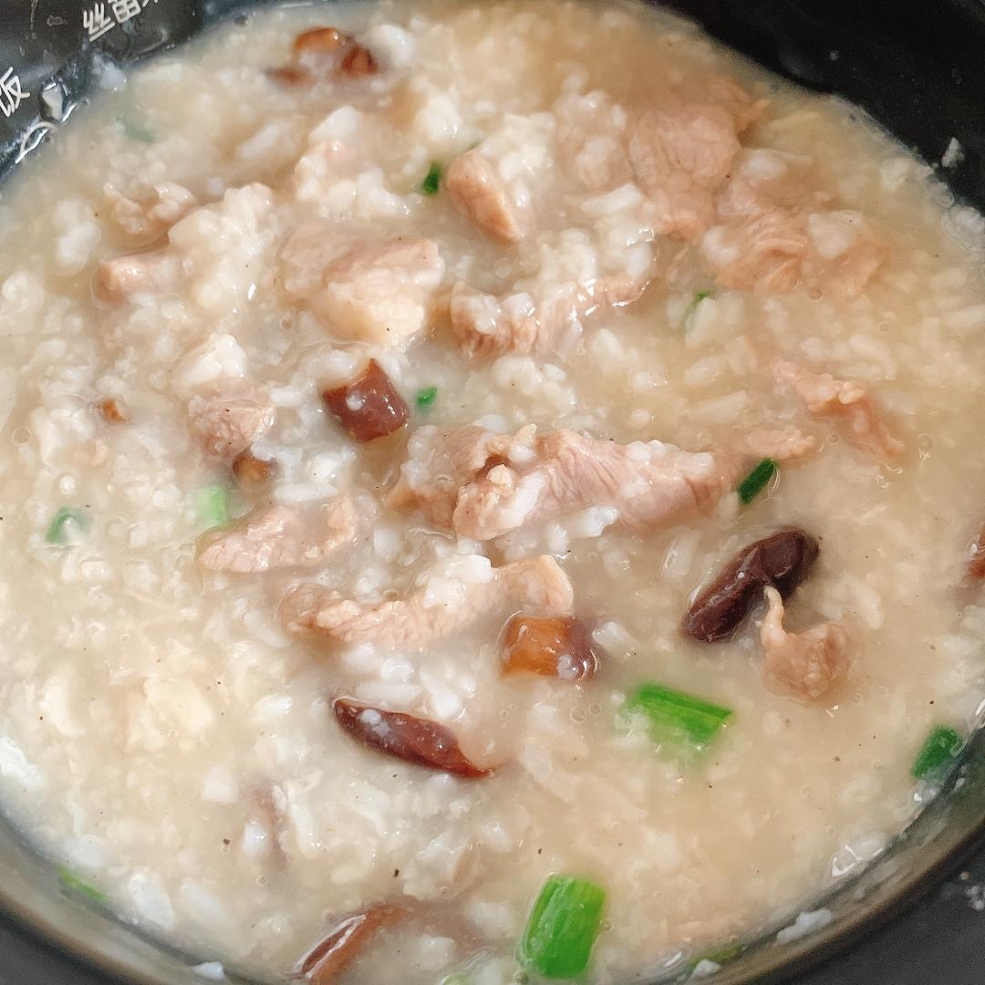 香菇瘦肉粥