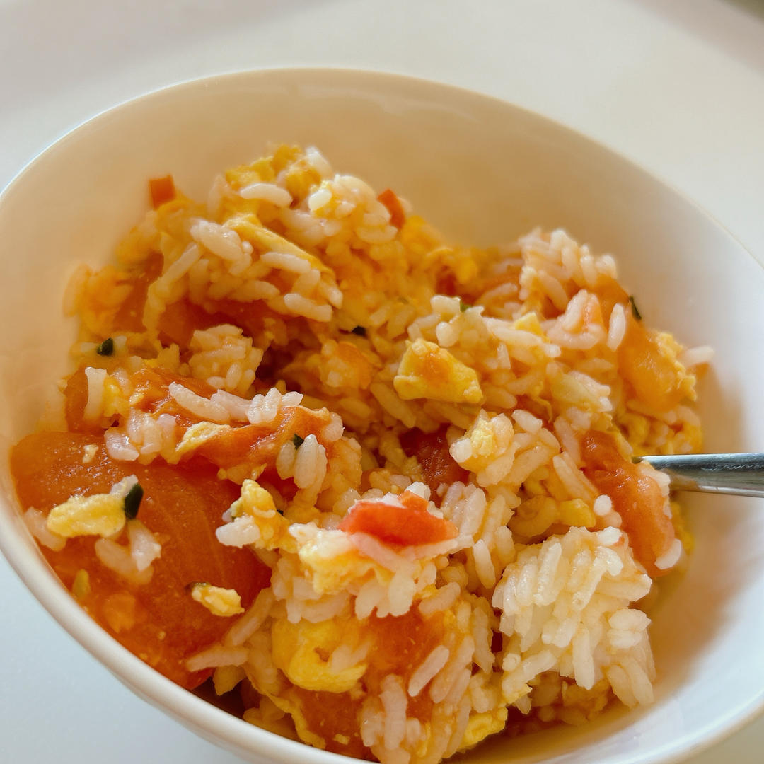 番茄鸡蛋炒饭