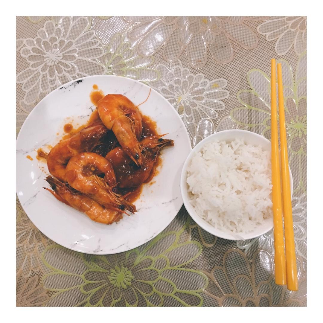 茄汁大虾
