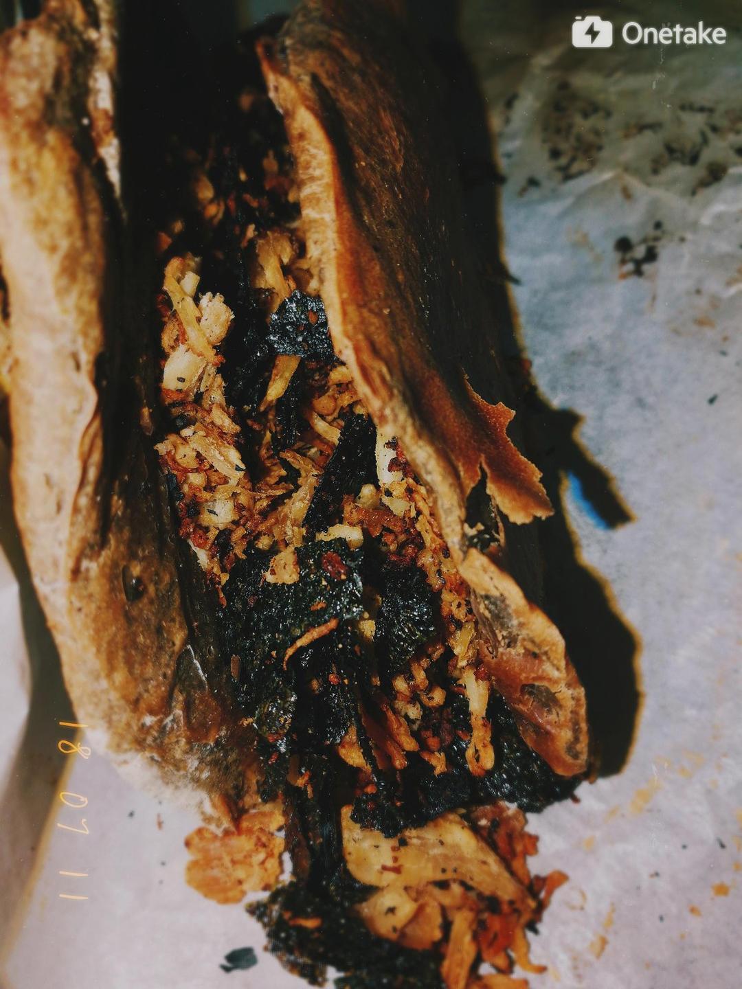 我的轻奢煮艺——肉松海苔全麦松饼小贝【轻卡小食】