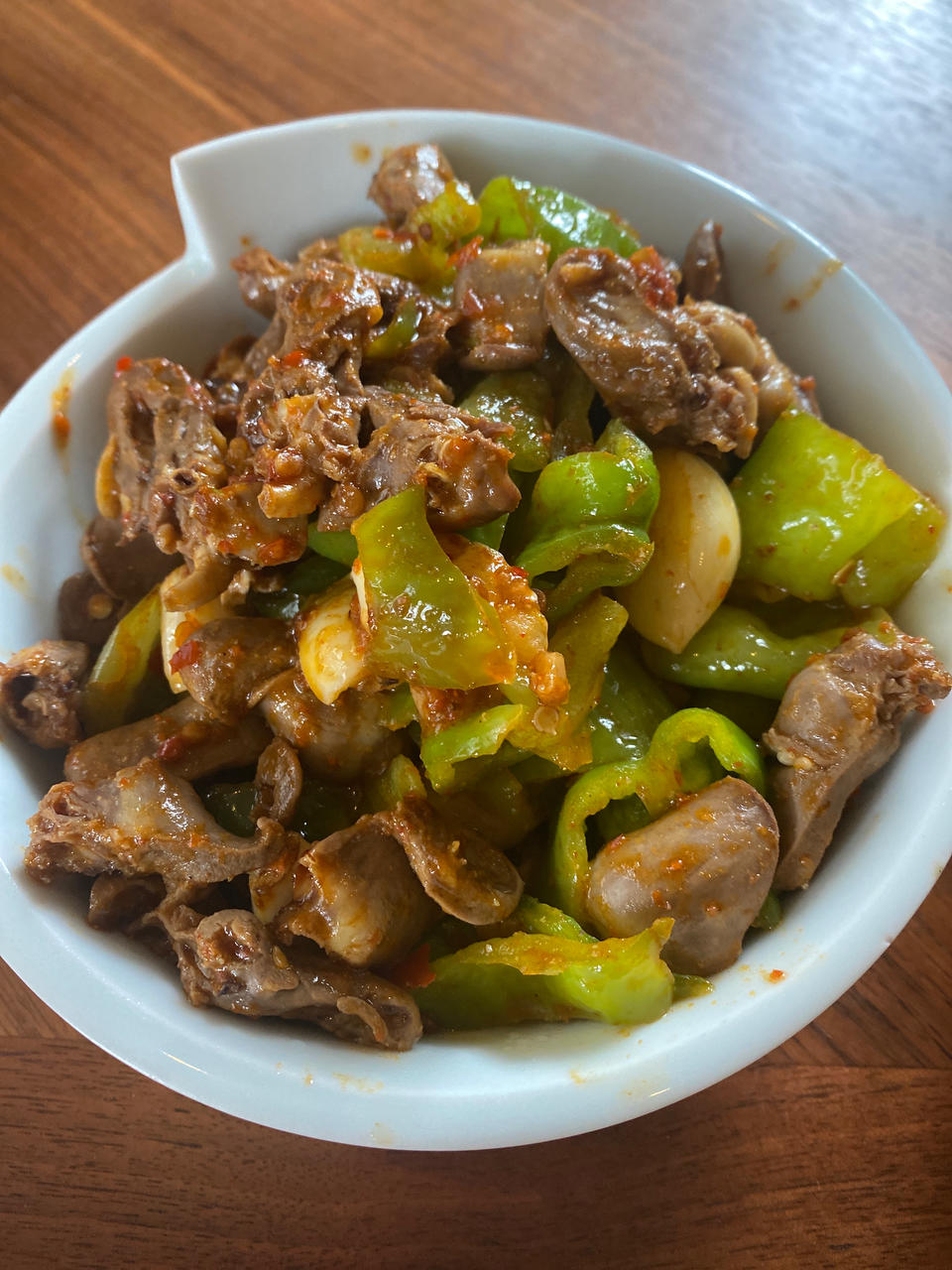 [原创] 比烧烤店还好吃的孜然鸡心