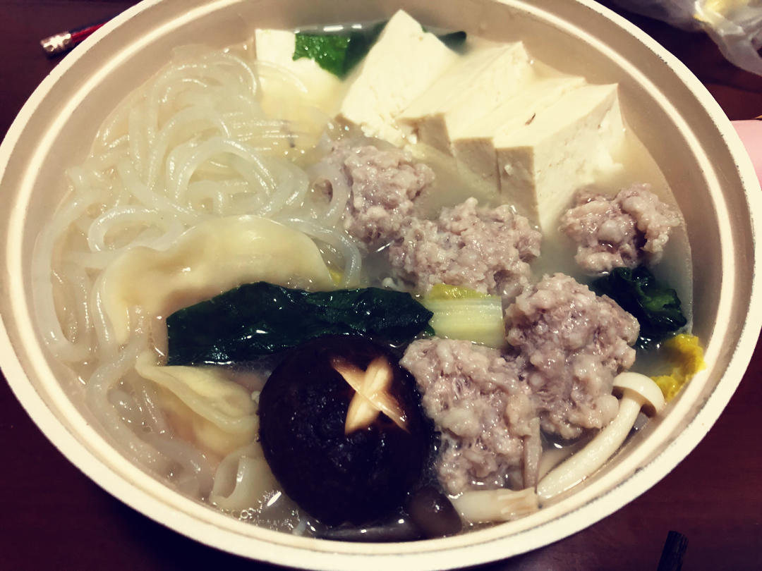 5分钟做出超级简单的低卡减脂瘦身火锅之日式豆乳火锅