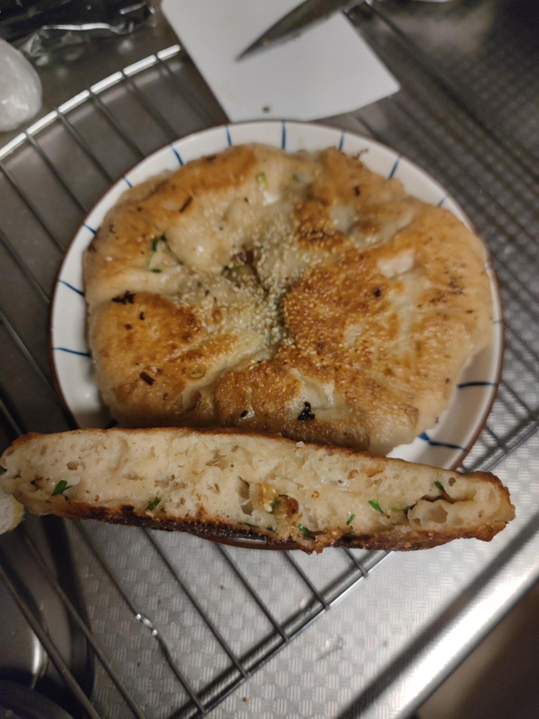 无需揉面超简单！老上海羌饼