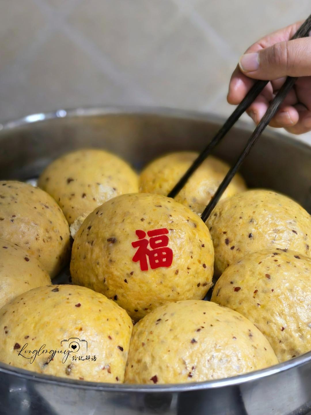 蒸蒸日上｜红枣馒头