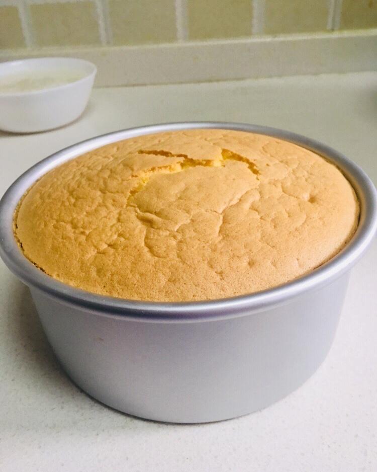 6寸戚风蛋糕（2蛋）