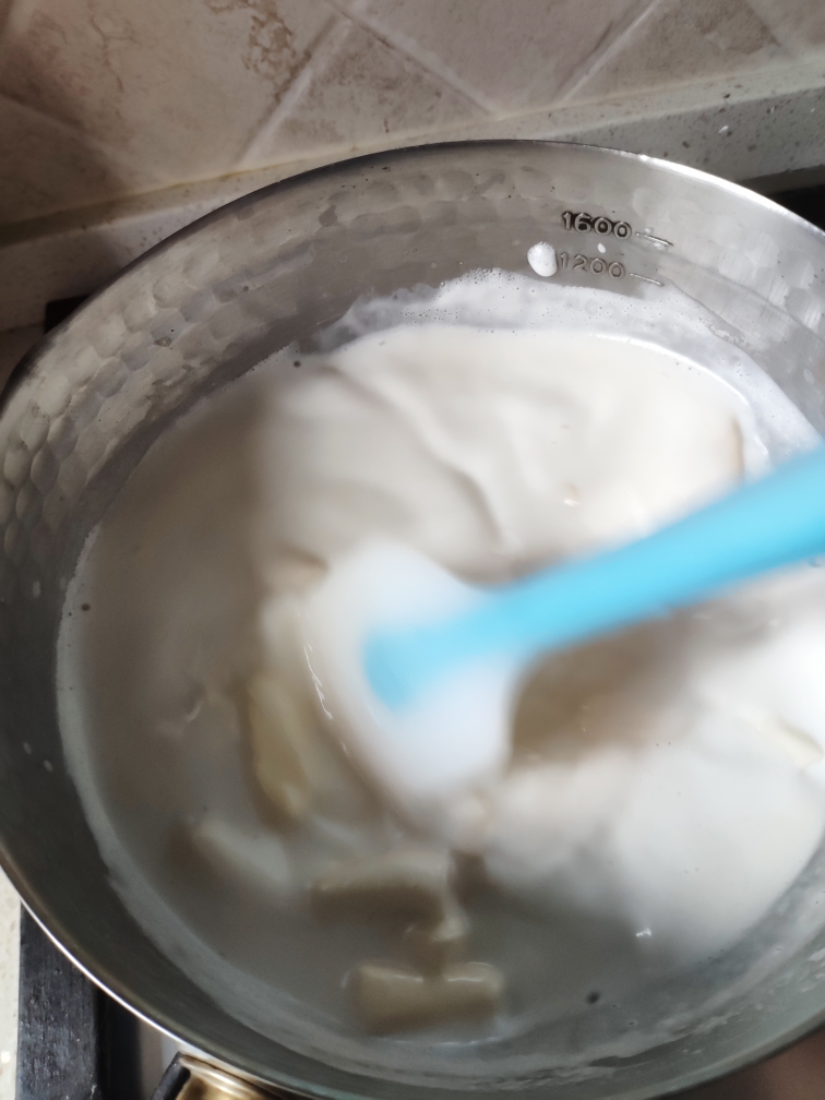 网红~大白兔冰淇淋的做法 步骤3