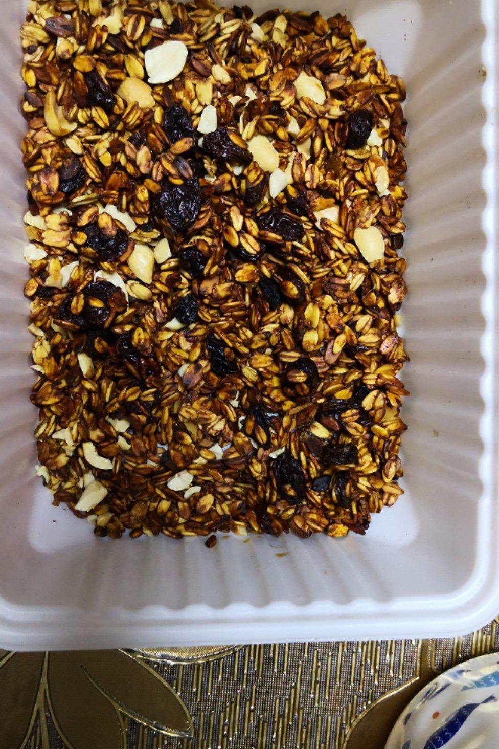 红糖炒燕麦片 懒人适用