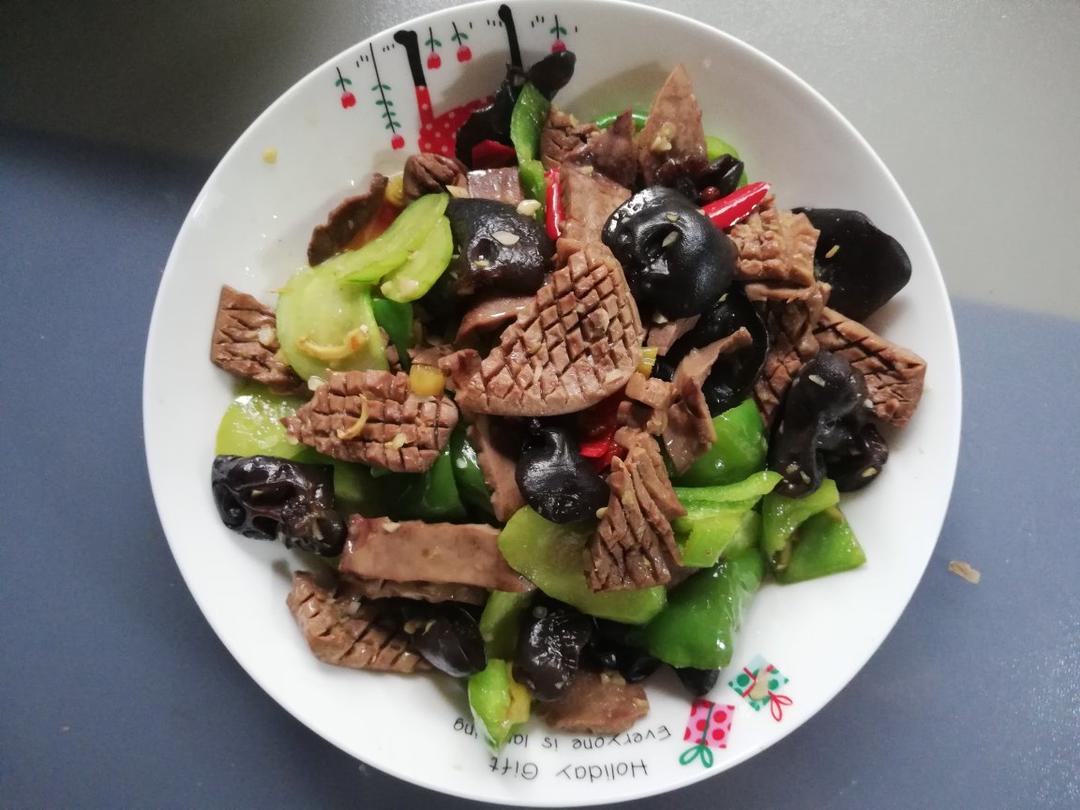 泡椒爆炒腰花
