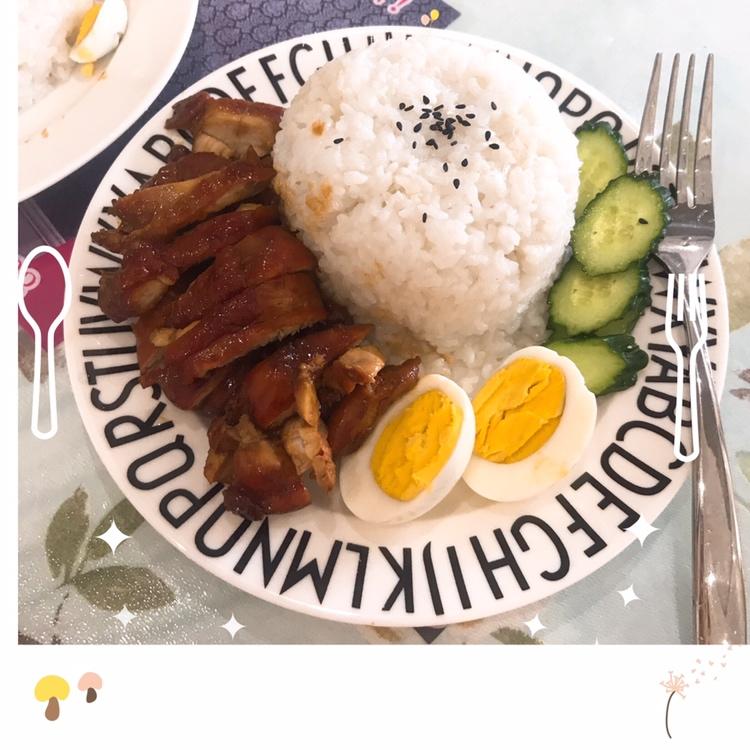 照烧鸡腿饭