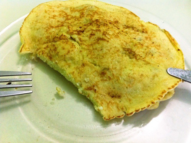 teratian做的香蕉蛋奶煎饼