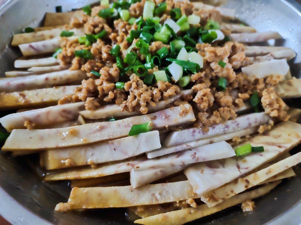 清蒸肉沫香芋丝